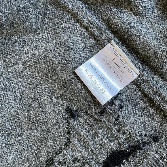 Chinti & Parker Heather Grey Star Cardigan. Size S. - Picture 3 of 6